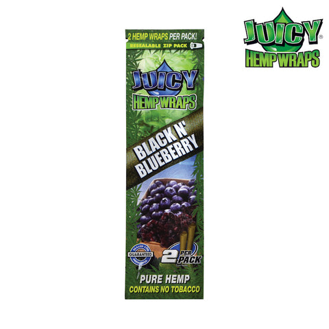 Blueberry Juicy Hemp Blunt Wraps - Tha Bong Shop 