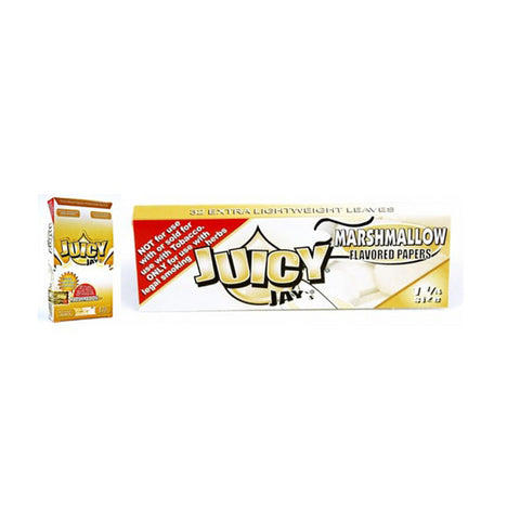 Juicy Jay's 1 1/4 Marshmallow - Tha Bong Shop