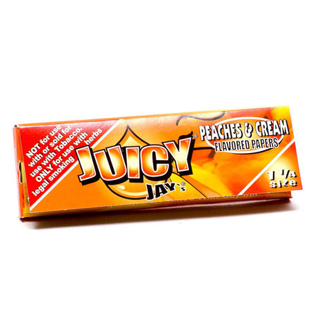 Juicy Jay's 1 1/4 Peaches & Cream - Tha Bong Shop