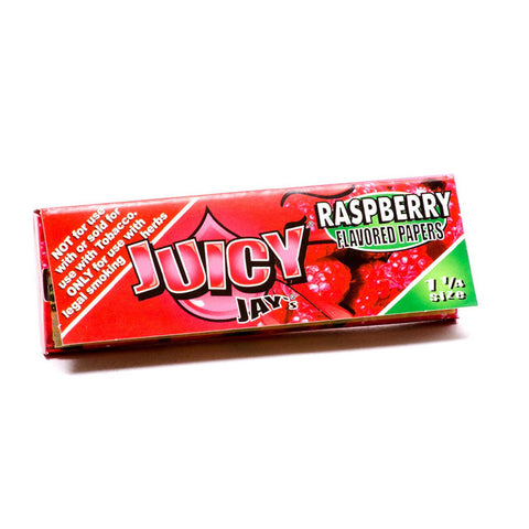 Juicy Jay's 1 1/4 Rasberry - Tha Bong Shop