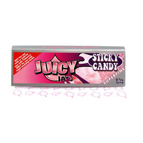 Juicy Jay's Superfine 1 1/4 Sticky Candy - Tha Bong Shop