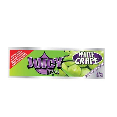 Juicy Jay's Superfine 1 1/4 White Grape - Tha Bong Shop