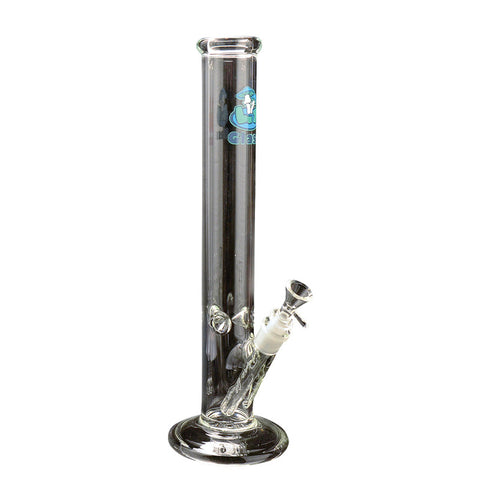 Lit Glass 15 Inch Tall Enchanted Straight Tube - Tha Bong Shop