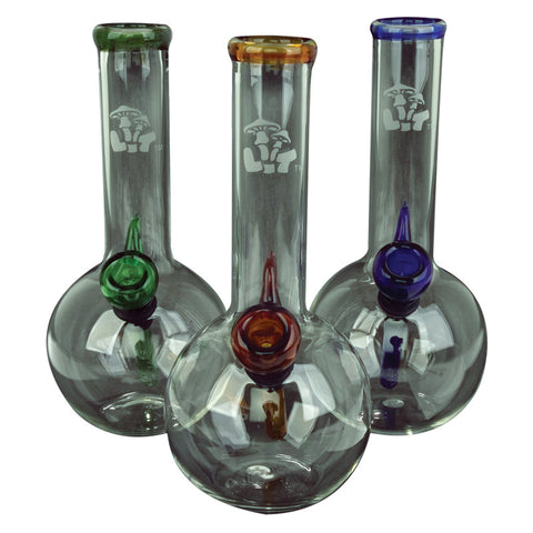 LIT Glass 10 Inch Tall Little Bro Bubbler Tube - Tha Bong Shop