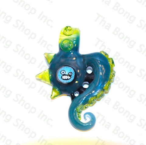 Lerma Glass UV Tentacle Pendant With Milli Face - Tha Bong Shop