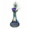 My Bud Vase Aurora Water Pipe - Tha Bong Shop 
