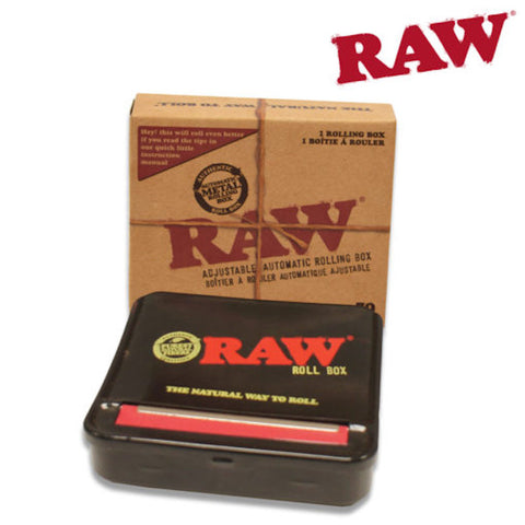 RAW ROLLBOX 79mm Rolling Machine - Tha Bong Shop 