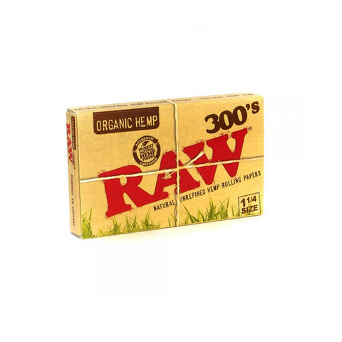 RAW Organic 1 1/4 300's - Tha Bong Shop