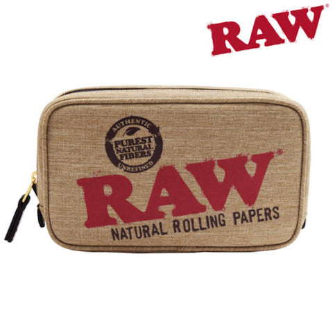 RAW SMELL PROOF MEDIUM SMOKERS POUCH  - Tha Bong Shop 