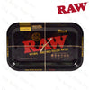 RAW SMALL BLACK ROLLING TRAY - Tha Bong Shop 