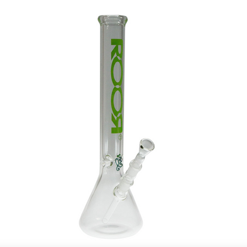 ROOR 18" 7mm Green Label Ice Chiller Beaker  - Tha Bong Shop 