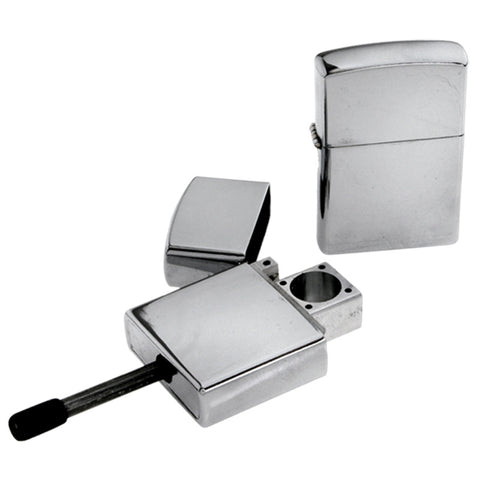 Plain Wind Proof Lighter Pipe - Tha Bong Shop