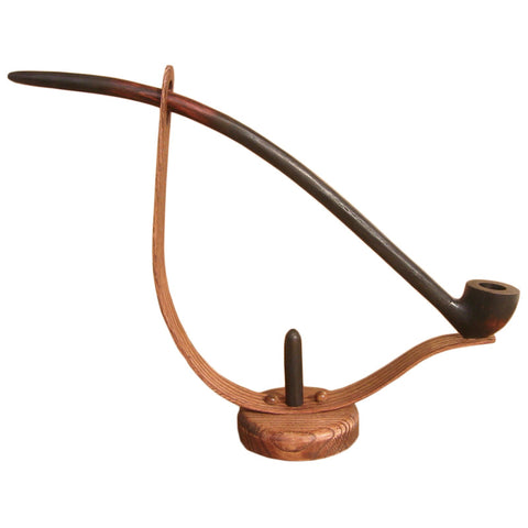 MacQueen Hardwood Pipe Stand And Tamper - Tha Bong Shop