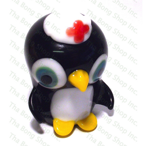 Iceberg Glass Nurse Penguin Pipe - Tha Bong Shop