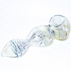 Blue Twist Neck Fumed Pipe - Tha Bong Shop 