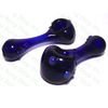 Leash Glass Cobalt Blue Spoon Pipe - Tha Bong Shop 
