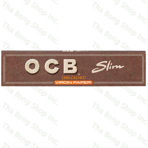 OCB Unbleached KingSize Virgin Rolling Papers - Tha Bong Shop 