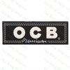 OCB Premium Black Flax Single Wide Single Feed Rolling Papers - Tha Bong Shop 