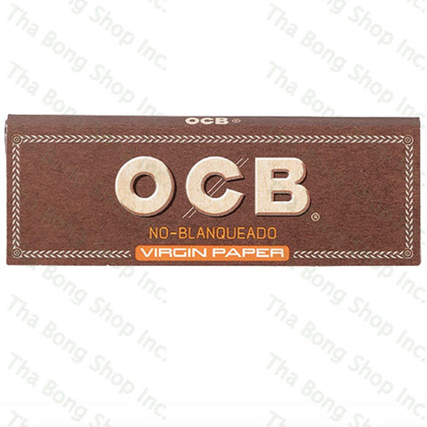 OCB Unbleached 1 1/4 Virgin Rolling Papers - Tha Bong Shop 