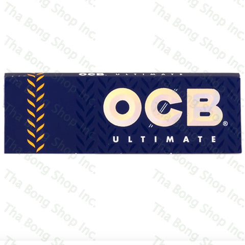 OCB Ultimate Single Wide Single Feed Rolling Papers - Tha Bong Shop 
