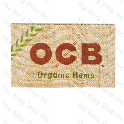 OCB Organic Hemp Single Wide Double Feed Rolling Papers - Tha Bong Shop 