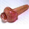 Gold Fumed Airtrap Marble Spoon - Tha Bong Shop