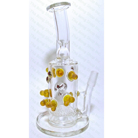 Honeycomb Perc Trichome Rig With Spider Mite Milli - Tha Bong Shop