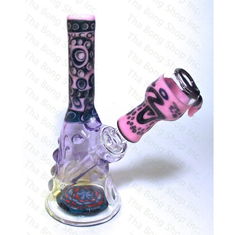 Gnosy Mini Milker Pink 14mm Fixed Diffy Dotstack - Tha Bong Shop