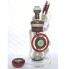 Barracuda Glass X JonK Glass Collab Crop Circle Bubbler Set - Tha Bong Shop