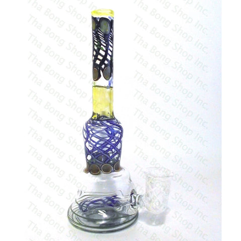 Gnosy Mini Milker Blue White UV Retti Bangerhanger - Tha Bong Shop