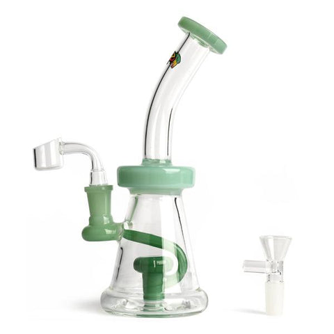 iRie 8" Concentrate Rig with UFO Perc & Pull-Out - Tha Bong Shop 