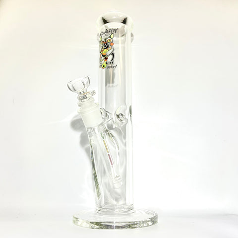 Tha Bong Shop X BOYKOTT Collab 12” Straight Tube Bong -Tha Bong Shop 