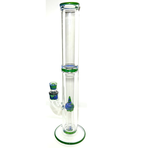 TSAR 7 TALL GLASS BUBBLER HOOKAH SHISHA BONG WATER PIPE PGW002