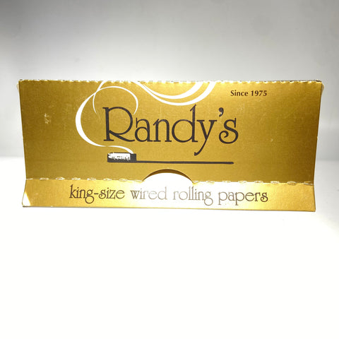 Randy's Wired GOLD Papers Kingsize - Tha Bong Shop 
