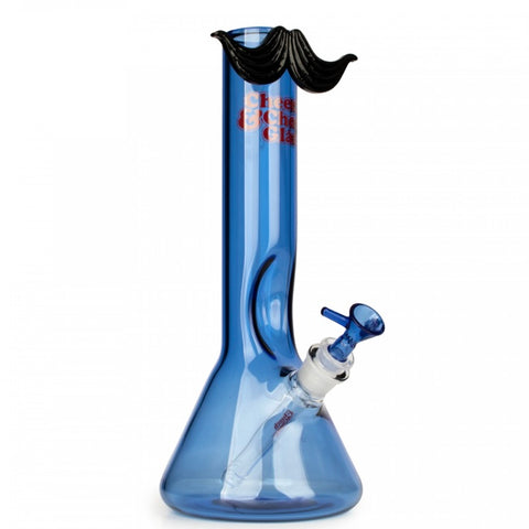 CHEECH & CHONG® GLASS 12" Moustache Ride Beaker Base Water Pipe - Tha Bong Shop 