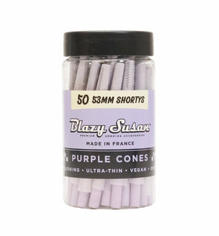 Blazy Susan 53mm Purple Pre Rolled Cones - Tha Bong Shop 