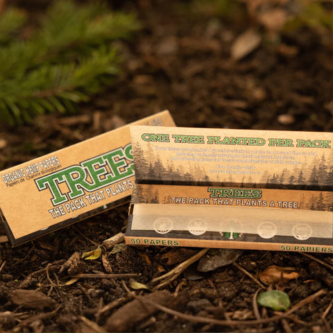 TREES Rolling Papers 1 1/4 Pack - Tha Bong Shop 