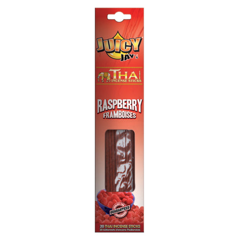 Juicy Jays Raspberry Premium Thai Incense Sticks - Tha Bong Shop 