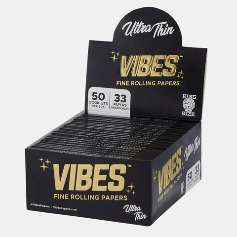 Vibes Kingsize Ultra Thin Papers - Tha Bong Shop 