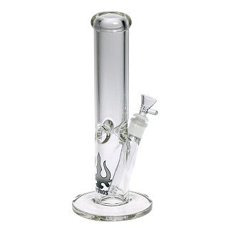 Hydros Glass 12” 7mm Straight Tube - Tha Bong Shop 
