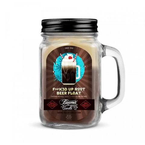 BEAMER™ CANDLE CO. 12oz F*#k3d Up Root Beer Candle - Tha Bong Shop 