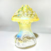 Leash Glass Silver Fumed Mushroom Pipe - Tha Bong Shop 