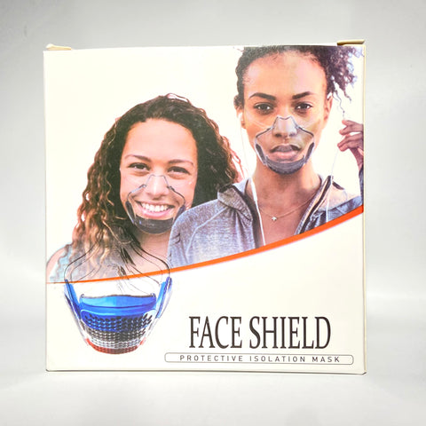 Clear Face Shield Mask With Removable Filter - Tha Bong Shop 