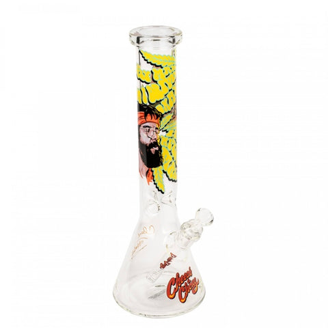 CHEECH & CHONG® GLASS 15" Parked Beaker Tube - Tha Bong Shop 