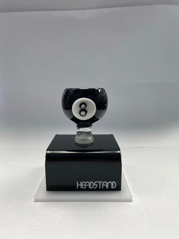 Glass on Glass 8 Ball Bowl