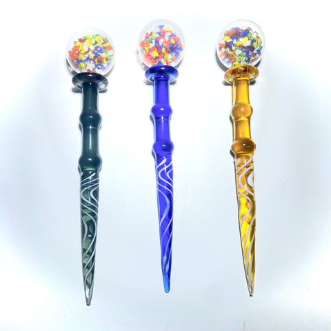 Frit Filled Gumball Machine Glass Dabber
