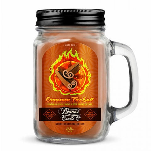 BEAMER™ CANDLE CO. 12oz Cinnamon Fireball Candle - Tha Bong Shop 