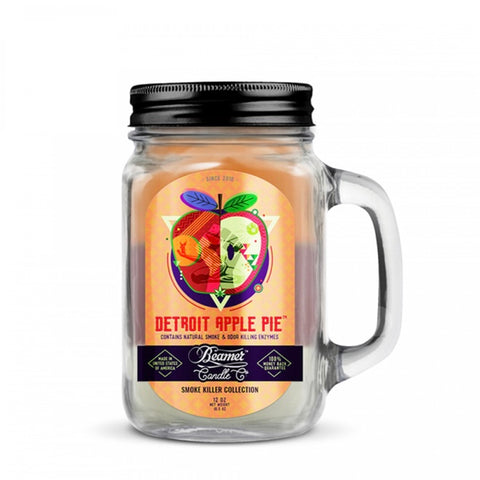 BEAMER™ CANDLE CO. 12oz Detroit Apple Pie Candle - Tha Bong Shop 