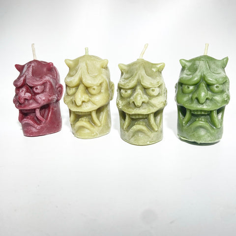 Bees Wax Demon Head Candle - Tha Bong Shop 