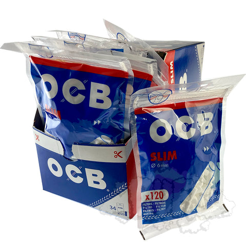 OCB Slim 120 Pack Filter Tips